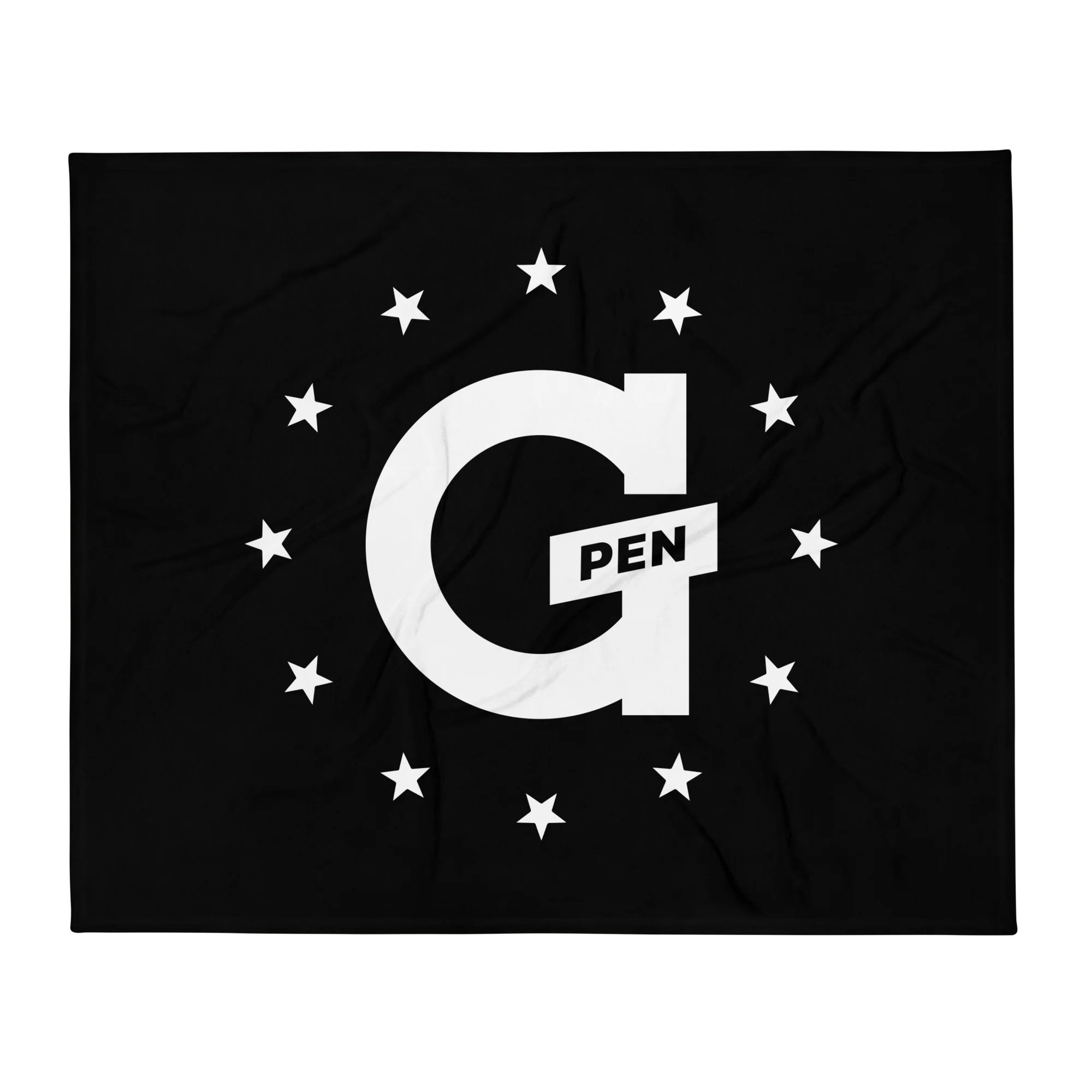 G Pen "Stars" Throw Blanket